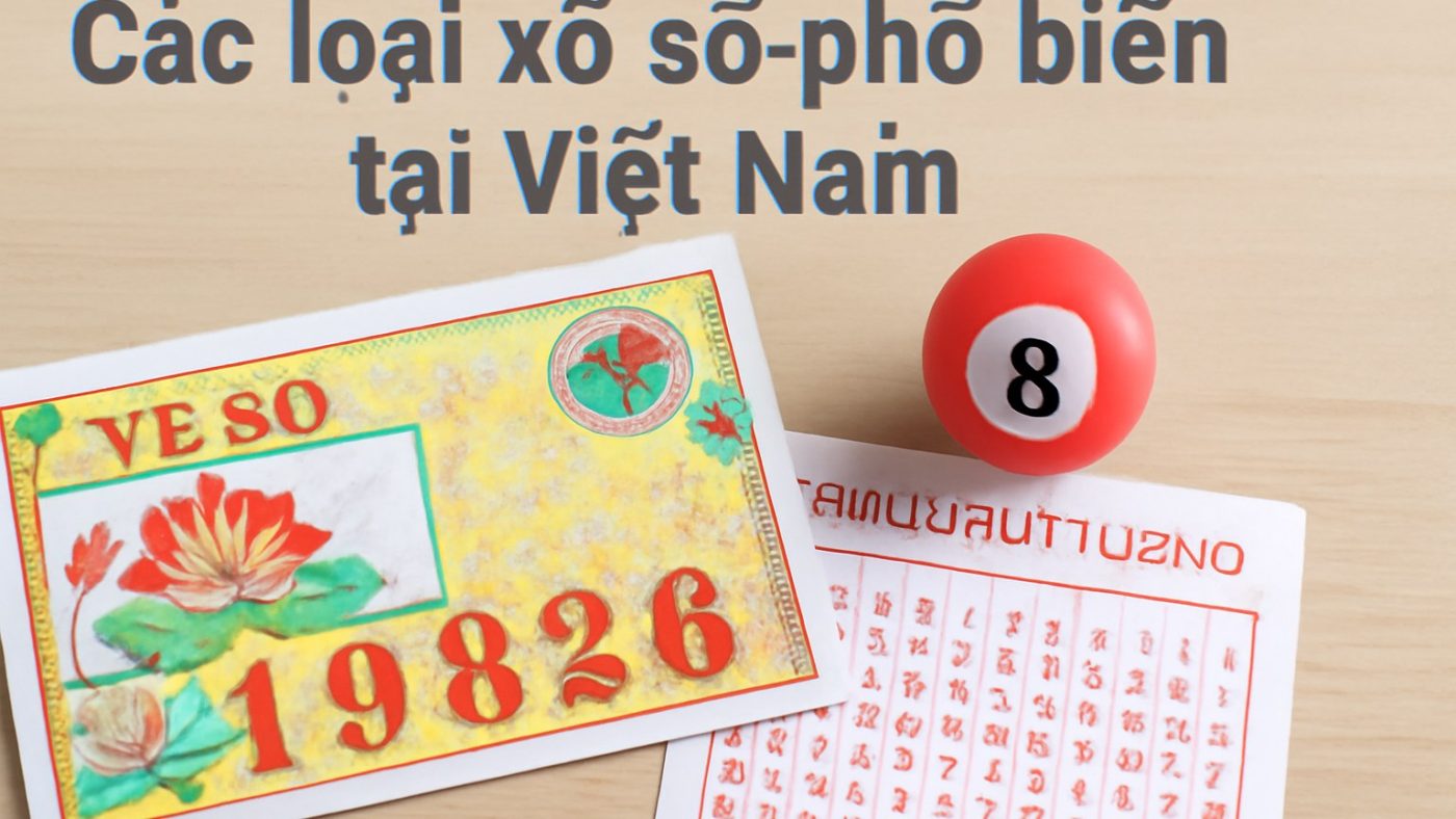Các loại xổ số phổ biến tại Việt Nam Minh họa: Các loại xổ số phổ biến tại Việt Nam
