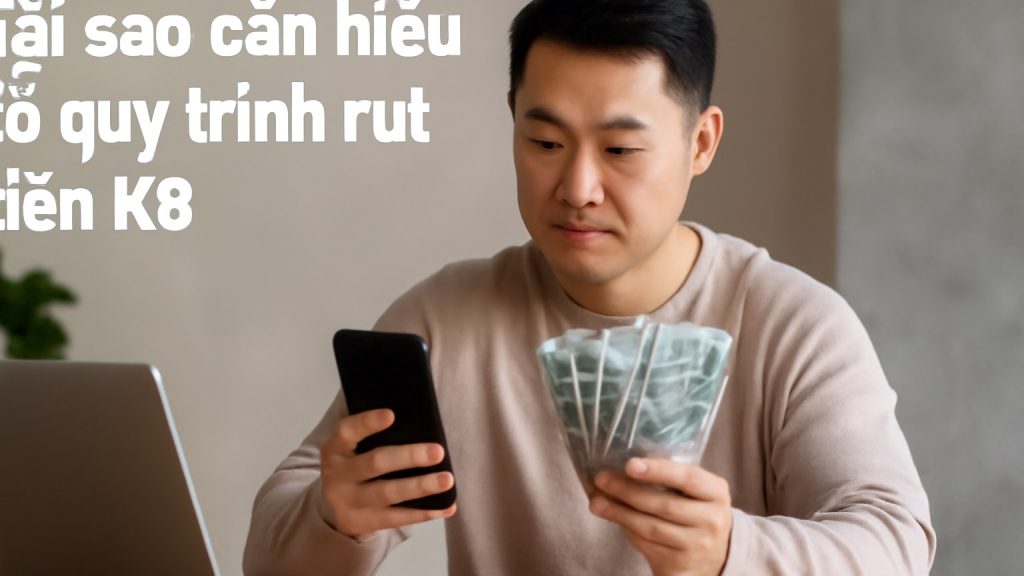 Minh họa: Tại sao cần hiểu rõ quy trình rút tiền K8