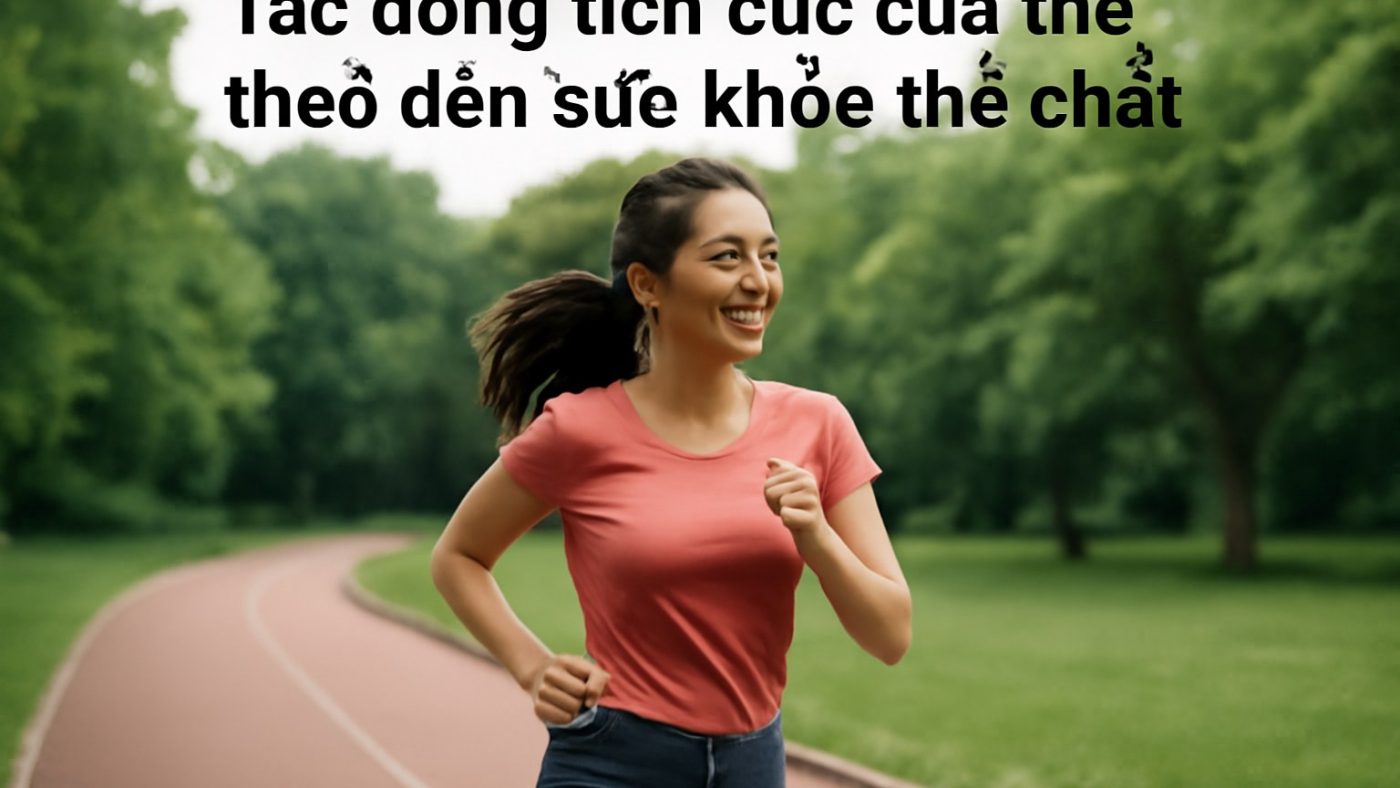 Minh họa: Tác động tích cực của thể thao đến sức khỏe thể chất