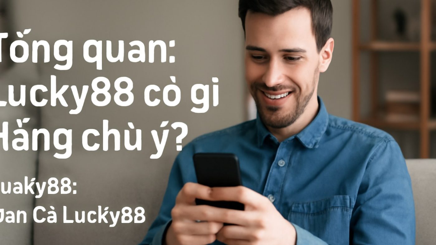 Lucky88: Trải nghiệm giải trí và mẹo chơi an toàn cho người mới