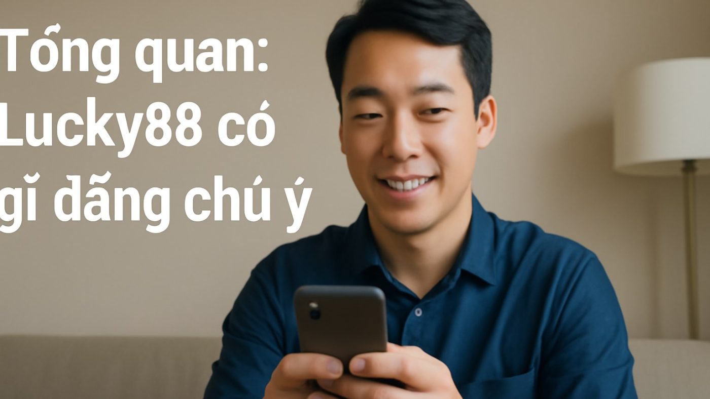 Minh họa: Tổng quan: Lucky88 có gì đáng chú ý?