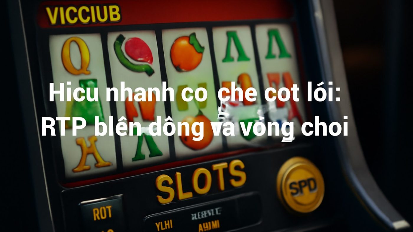 Minh họa: Hiểu nhanh cơ chế cốt lõi: RTP, biến động và vòng chơi