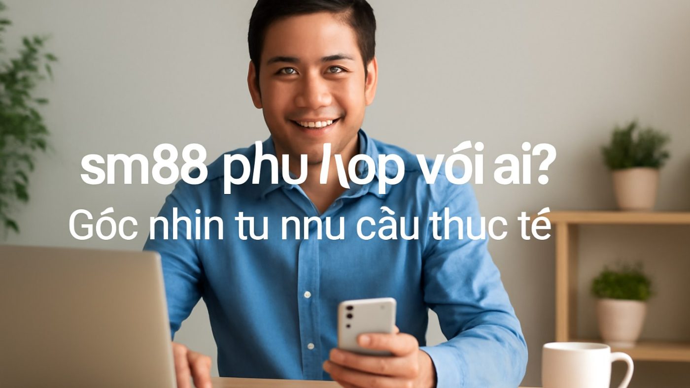 sm88 phù hợp với ai? Góc nhìn từ nhu cầu thực tế Minh họa: sm88 phù hợp với ai? Góc nhìn từ nhu cầu thực tế